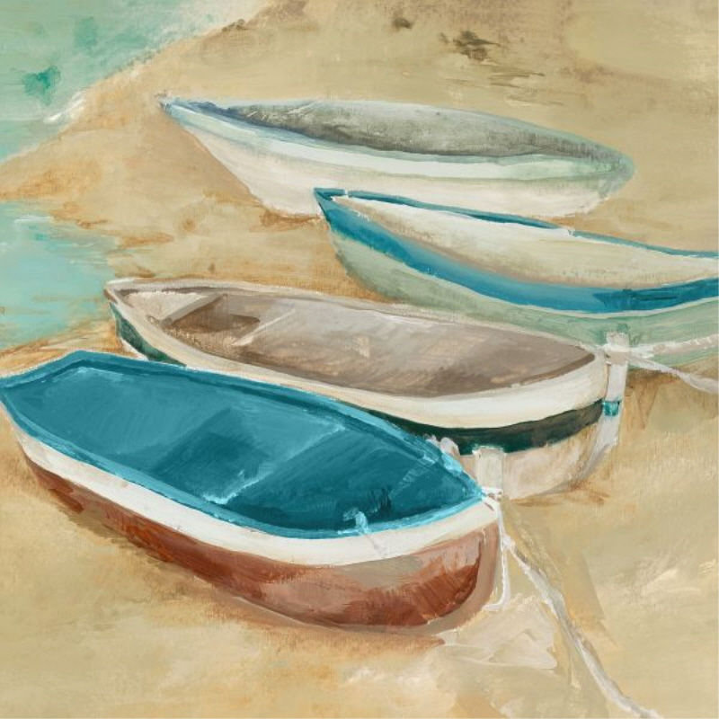 Restful Wait Painting by Sara Brown, 24" H x 24" W x 1.5" D, Outdoor