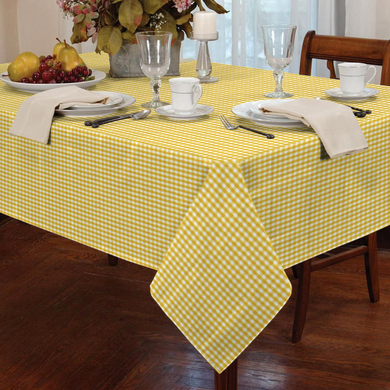 Rosas Tablecloth, Yellow, 54cm W x 54cm L