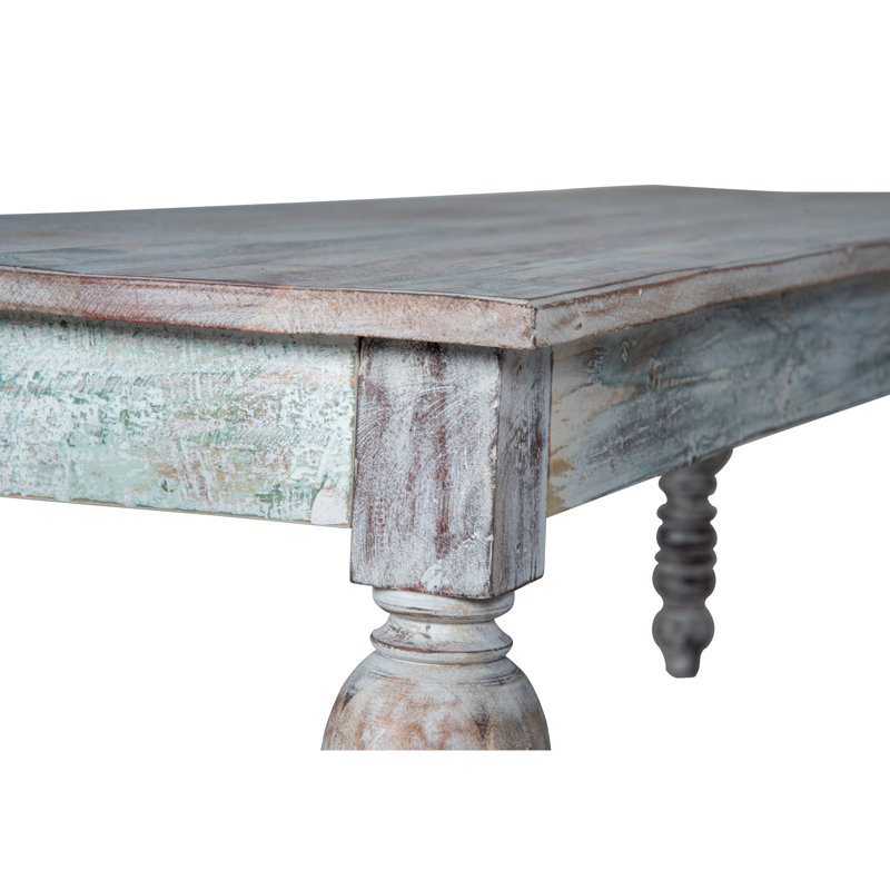 Eilidh-Marie Solid Wood Bench, White Washed