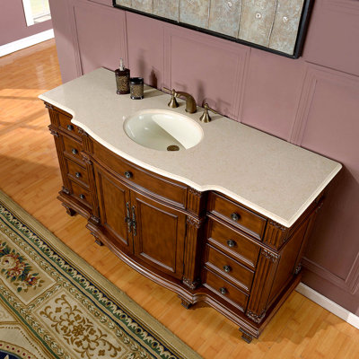 Albieris 60'' Single Bathroom Vanity with Top
