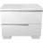 Fenner 24" White 2 Drawer Nightstand 