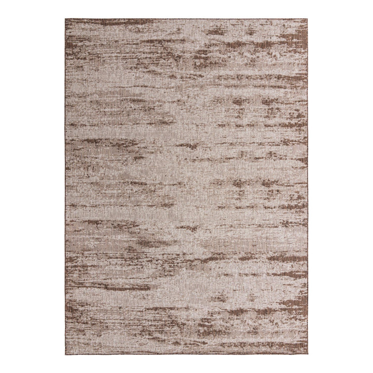 Brown Cartago Indoor/Outdoor Modern Rug