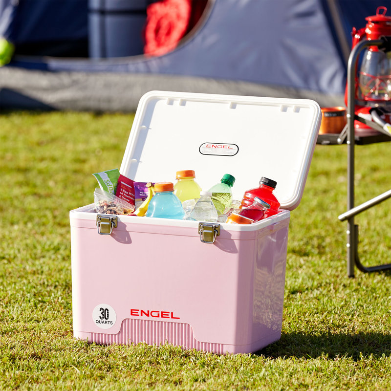 30 pte Glacière compacte étanche et étanche, Rose