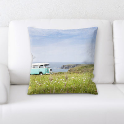 Vw Bus Throw Pillow