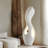 White High-Density Foam Free Form Floor Lamps