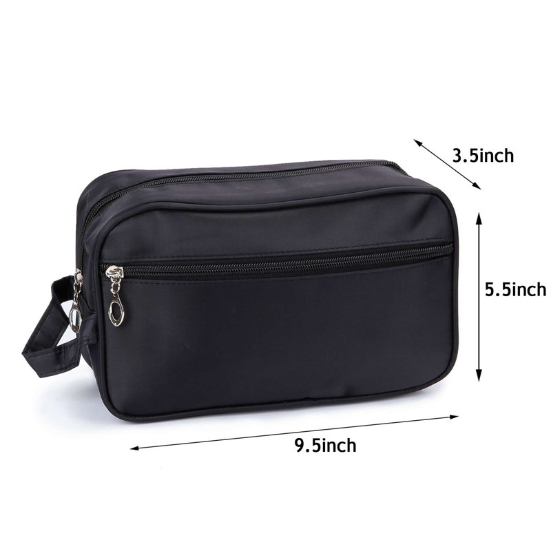 Trousse de toilette de voyage, Noir
