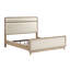 Lit tapissier moderne et élégant avec cadre en bois, idéal pour une chambre à coucher élégante et confortable-87599160