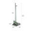 Adjustable Broom and Dustpan Set with Replaceable Head-131070512
