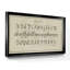 Manuscript Sampler III - Ensemble de 2 encadrements d'art textuel sur toile-1007248241-1007248240