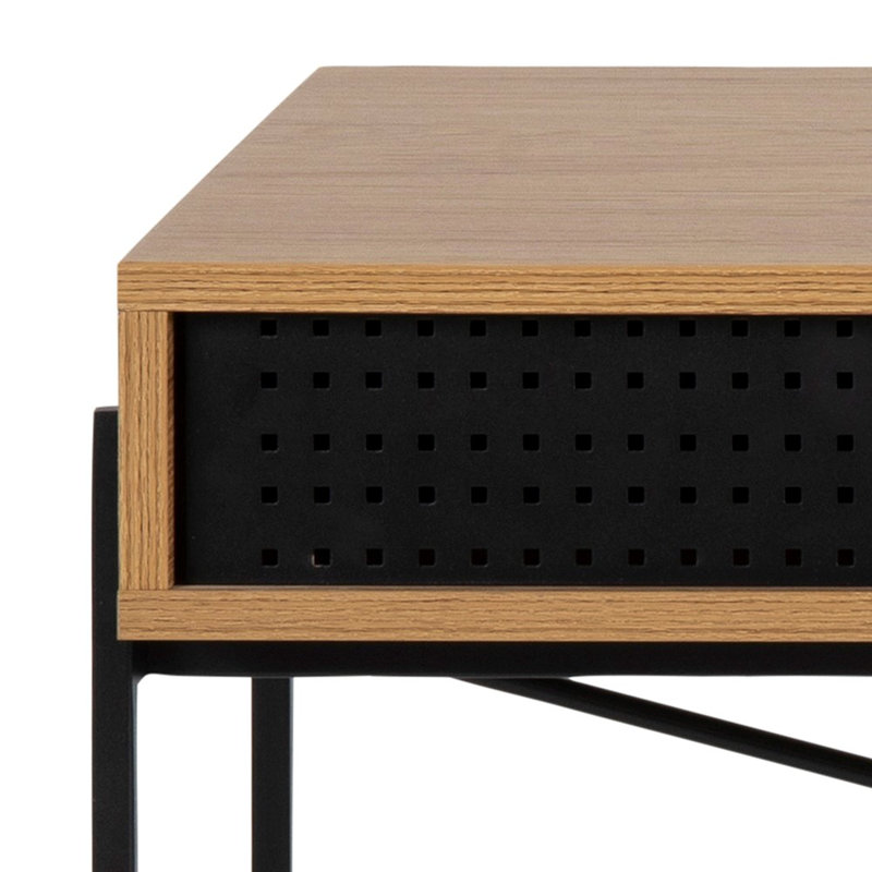 110cm W Rectangle Desk, Brown