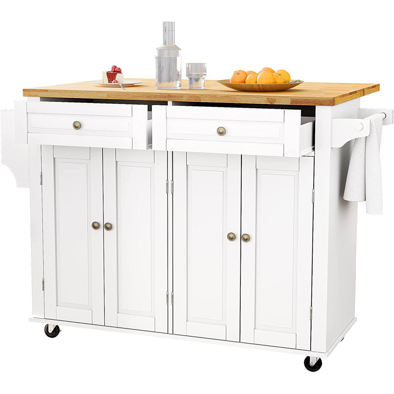 Wood Kitchen Island