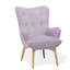 Carwile Upholstered Wingback Chair With Footstool-38052727