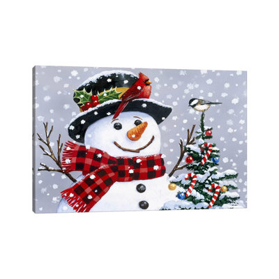 " Snowman " by William Vanderdasson Painting Print