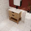 Meuble-lavabo simple 30,34 po avec comptoir en céramique Takirah-417094573-417094574