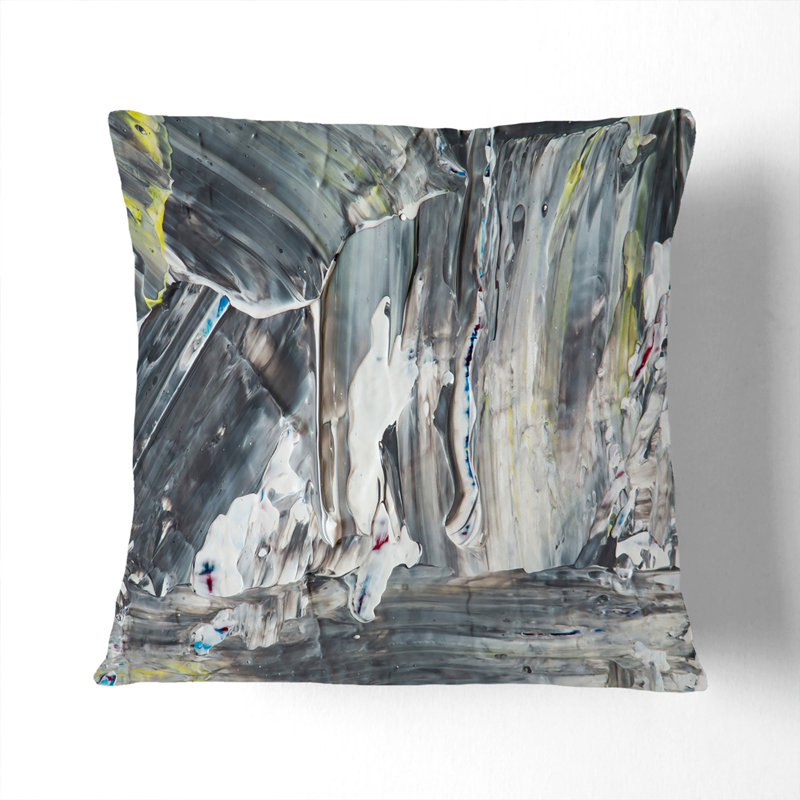 Abstract Square Throw Cushion, 55 x 55 cm