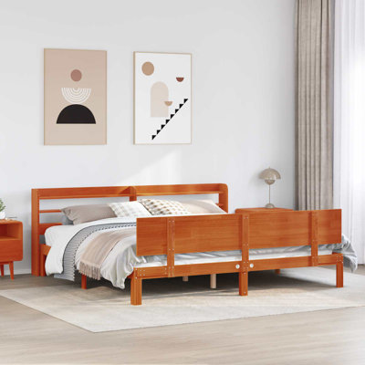 Solid Wood Bed