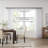 Cambria Designer Series Premium 1-1/8 in Larger Dia. Non-Adjustable Curtain Rod and Designer Brackets-99470100-99470097