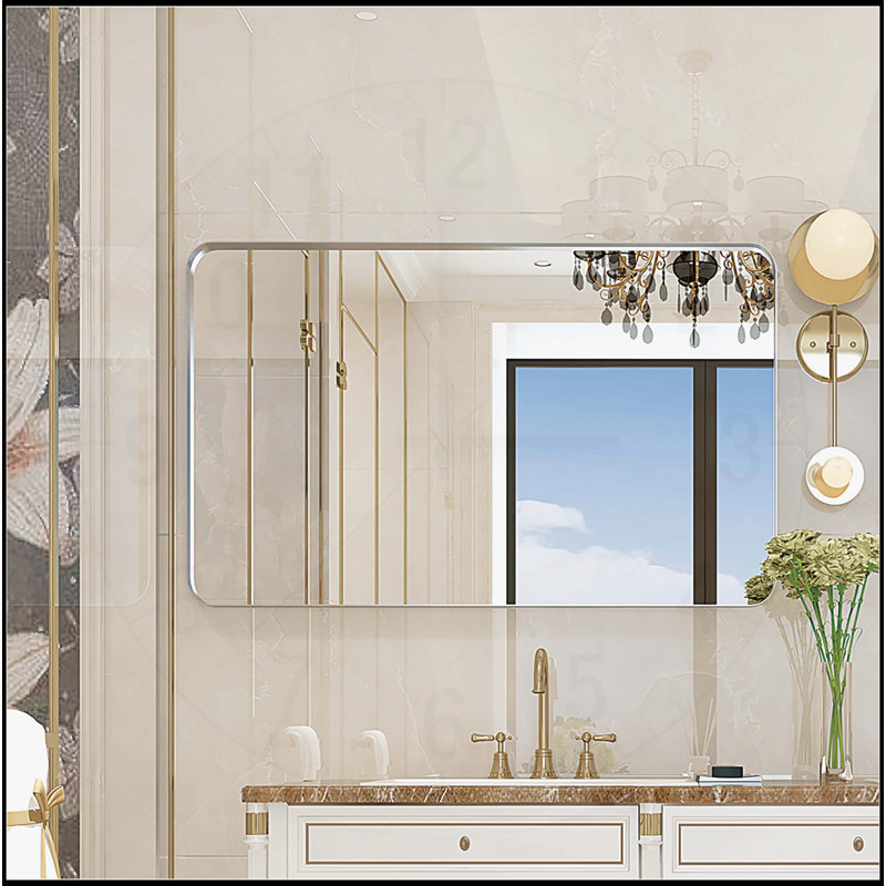 Miroir mural brillant, 29,92 po x 39,76 po