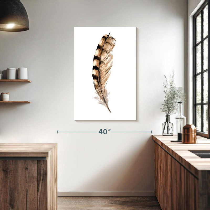 Kerner Turkey Feather, 39" H x 26" W