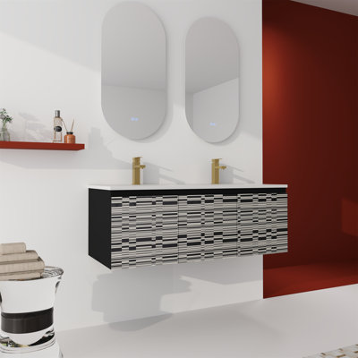 Meuble-lavabo mural