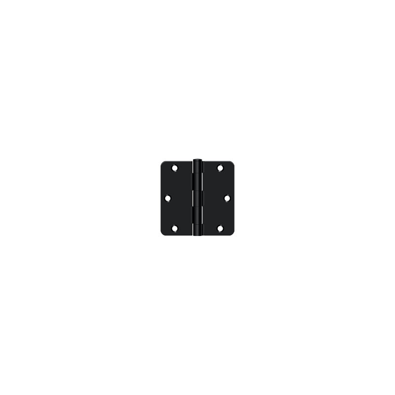Steel Hinge, Paint Black