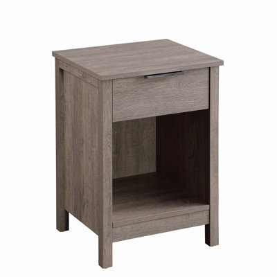 Nightstand (Bedside Side Table) With Drawer,3-Tier End Table And Side Table With Storage Drawer And Shelf,Modern Bedside Night Stand