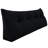 Sit-up Back Comfort Velvet Headboard Wedge Reading Pillow Triangular Backrest Back Support Compression-56420212-56420210