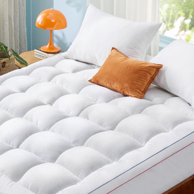 Bedsure Mattress Topper - Pillow Top Mattress Pad Cover With Deep Pocket Fits