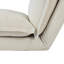 Fauteuil convertible convertible: canapé-lit avec dossier réglable et coussins - beige-1881443986