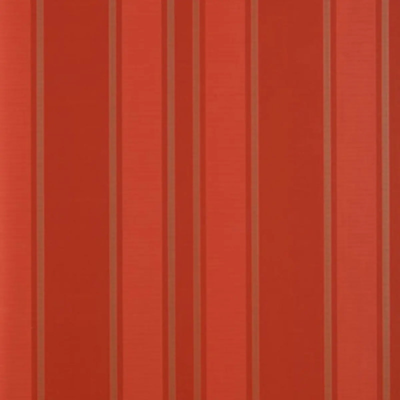 Morgan Stripe Wallpaper, Coral