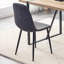 Chaise d'appoint en velours l 16,9 po-164372599