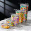 Ensemble de contenants de rangement pour aliments hermétiques, organisation de garde-manger en plastique sans BPA 30 pièces avec couvercles, étiquettes et marqueurs, pour les céréales, la farine, le sucre et les aliments secs