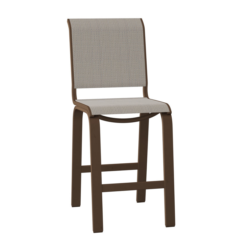 Tabouret de bar 26 po Holna, Kona texturé, Fumée