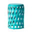 Tables d'appoint en fer Design - bleu sarcelle mat, accessoires de patio légers, 2 po sarcelle, accessoires pour patio, 2