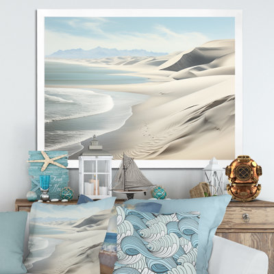 «Coastal Sand Coastal Dunes I», reproduction sur toile