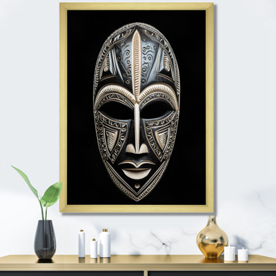 Masque africain traditionnel Ethnical