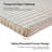 Cascade Rectangular Wicker Dining Table with Solid Wood Legs