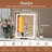 Maaha Metal Rectangle Floor Mirror-104780079