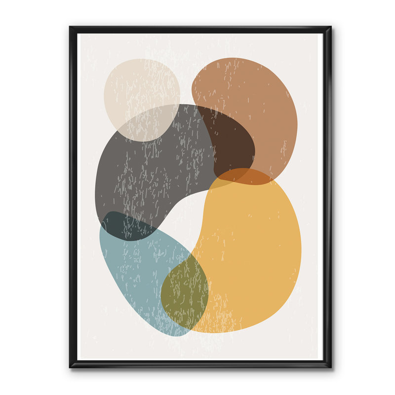 «Minimal Elementary and Geometric Compostions», impression flottante sur toile, H 46 po x l 36 po x 1,5 po