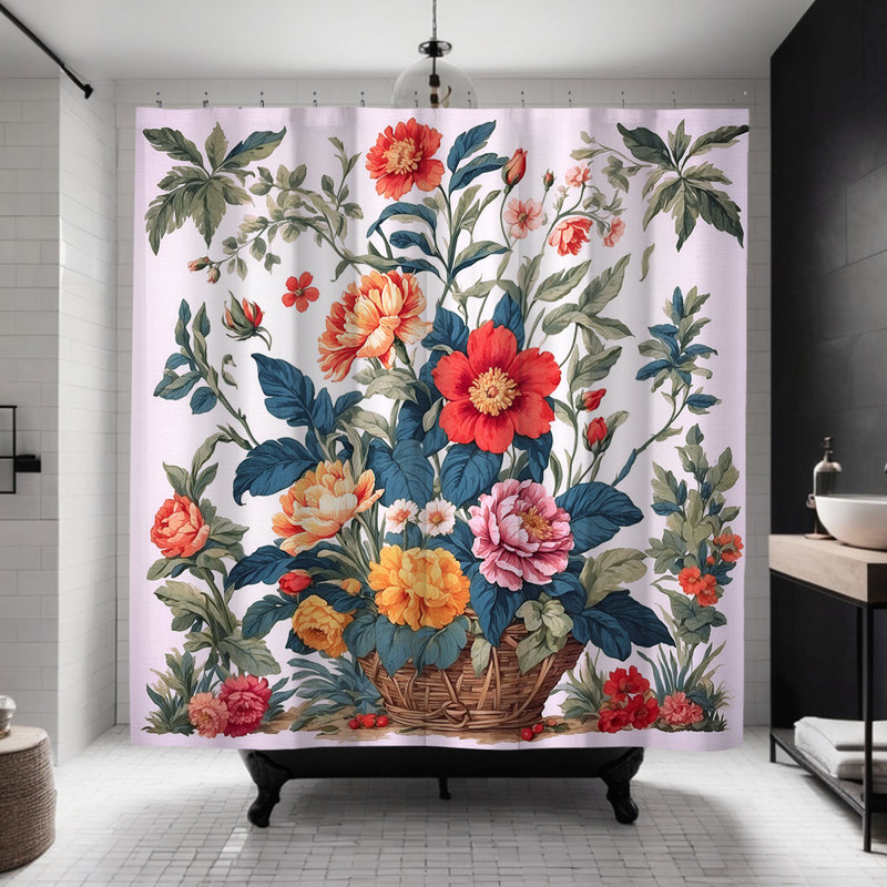 Floral Shower Curtain