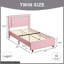 Ensemble de lit plateforme en similicuir Alber-1897356410-1897356388