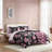 Betsey Johnson Garden Floral Pink Reversible Comforter Bonus Set-117440933