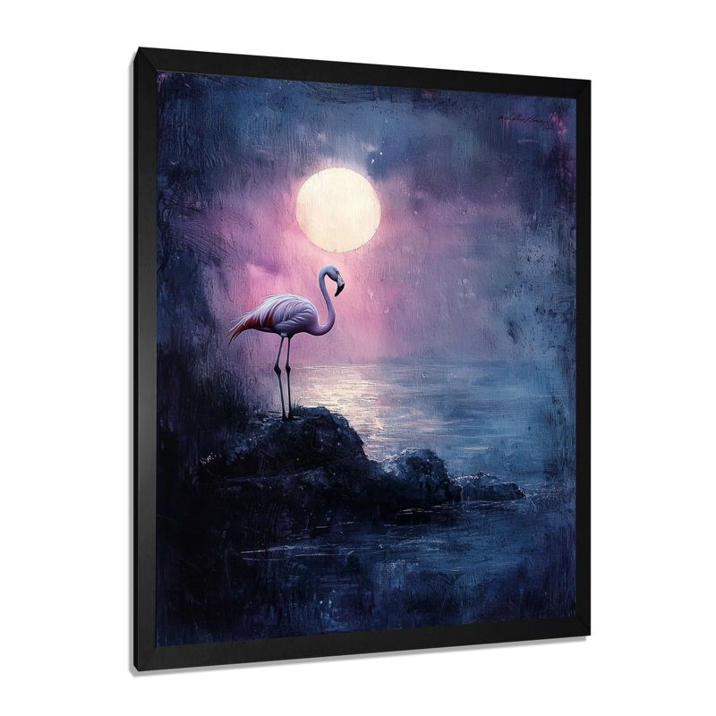 Colisa - animaux, art mural sur toile, H 44 po x l 34 po, Impression encadrée, Noir, noir, noir, noir