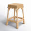 Lacie Rattan Scalloped Bar and Counter Height Stool-342618666