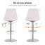 Swivel Adjustable Height Counter Stool-835065320