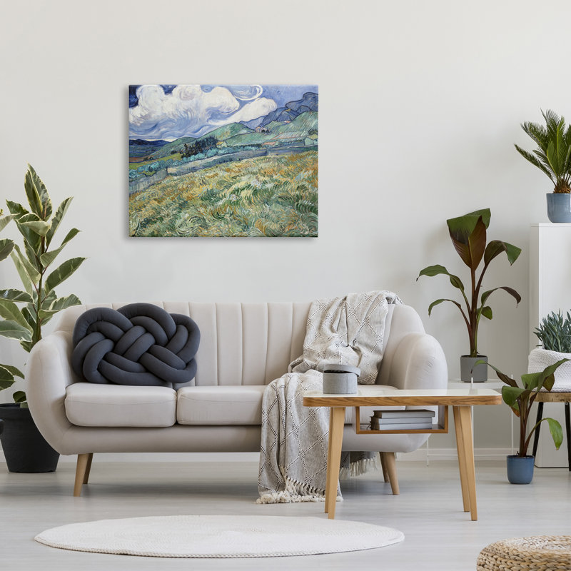 «Green Wheat Field Van Gogh», reproduction sur toile, H 30 po x l 40 po x P 1,5 po