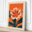 Striped Bloom Botanical - Wrapped Canvas-1634020305-1634020319