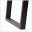 Table de bar, bois d'acacia naturel