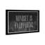 «Typographie and Quotes Mindset is Everything», impression d'art moderne sur papier noir contemporain-415440818