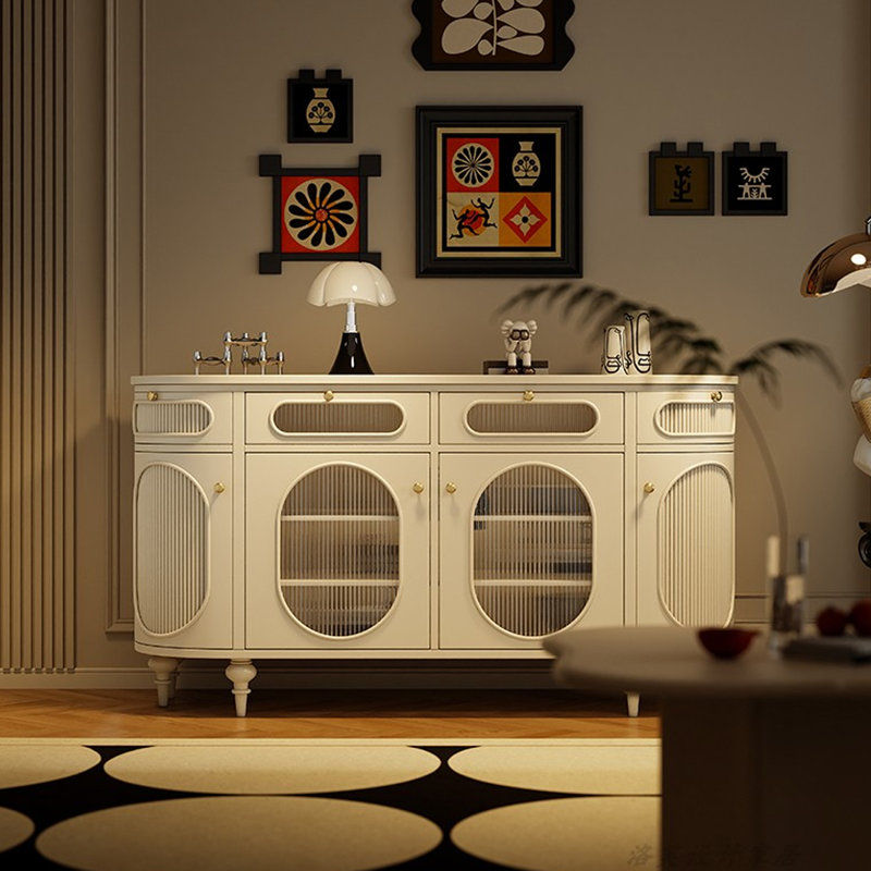 Buffet 63 po, Blanc